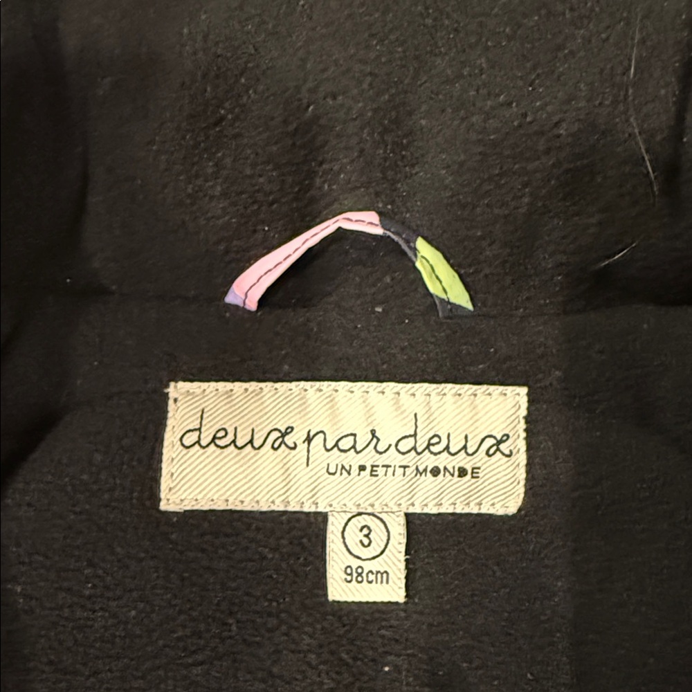 Deux par Deux Multicolor Leopard Print Kids Jacket - Picture 10 of 10